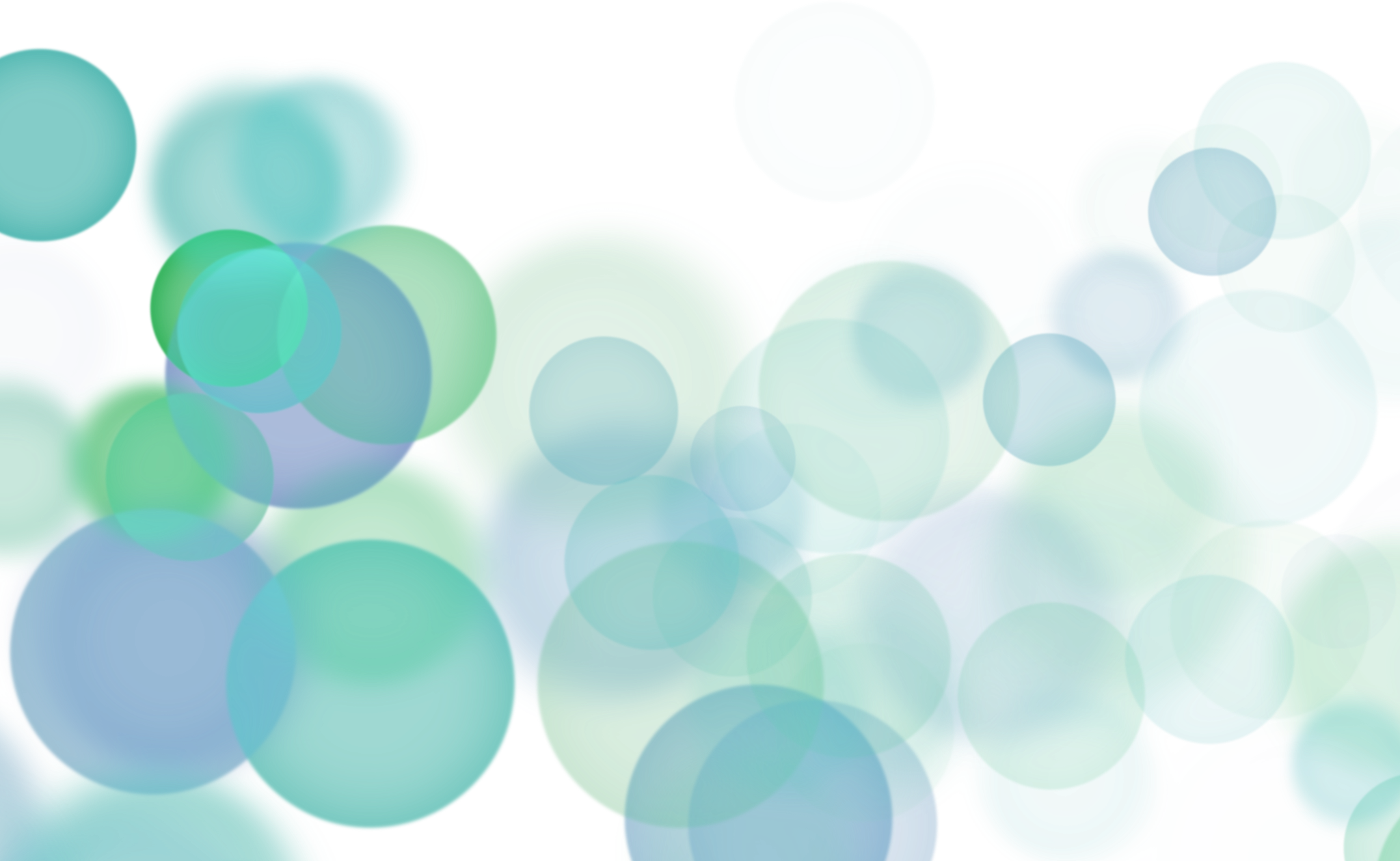 Blue green bokeh background